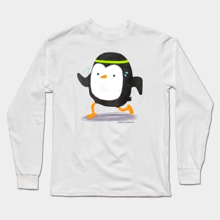 Penguin Runner Long Sleeve T-Shirt